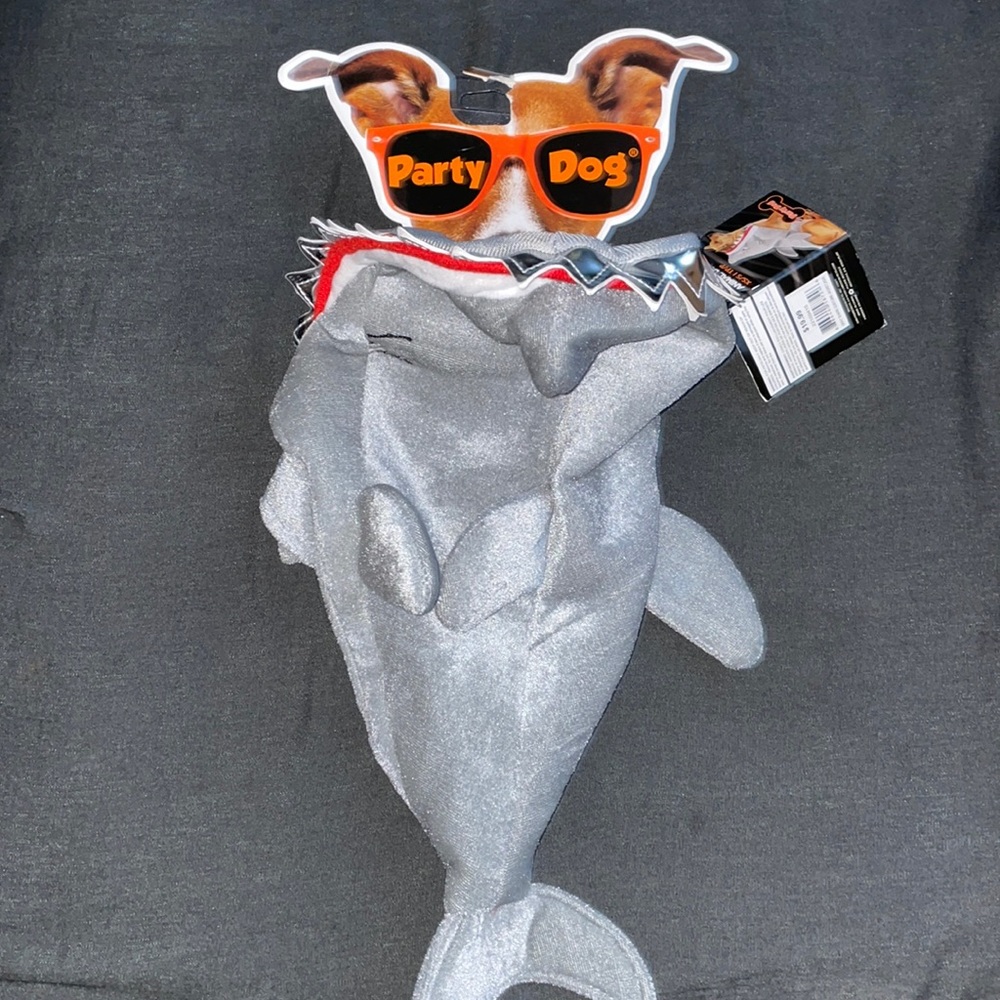 Party Dog “ Shark” Costume